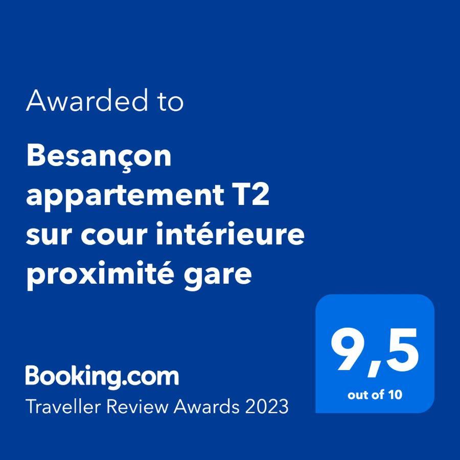 Besancon Appartement T2 Sur Cour Interieure Proximite Gare Dış mekan fotoğraf