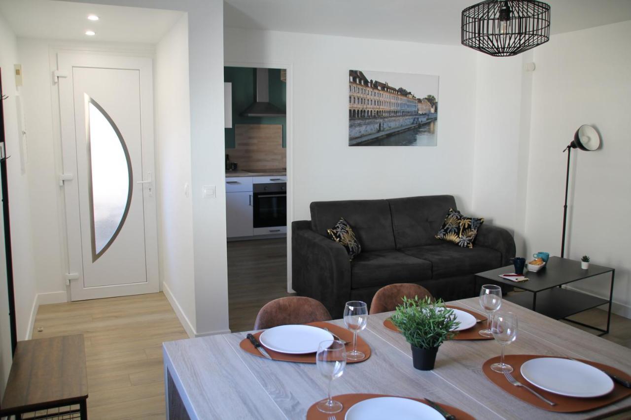 Besancon Appartement T2 Sur Cour Interieure Proximite Gare Dış mekan fotoğraf